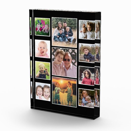 Creëer Uw eigen 11-serie Foto Collage Black (Rechts)