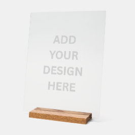 Creëer Uw eigen 11 "x14" Acryl Teken Acryl Bord