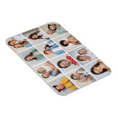 Creëer uw eigen 12 foto collage magneet (Rechterzijde)