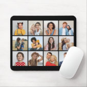 Creëer uw eigen 12 foto collage Muismat (Met muis)