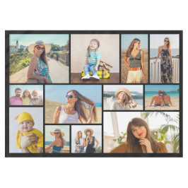 Creëer Uw Eigen 12 Foto Collage Tafelkleed
