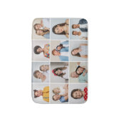 Creëer Uw eigen 12 fotocollage Badmat (Voorkant Verticaal)