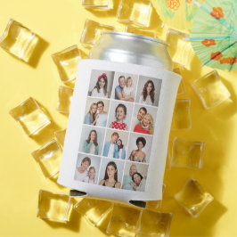 Creëer Uw eigen 12 fotocollage Blikjeskoeler