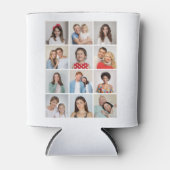 Creëer Uw eigen 12 fotocollage Blikjeskoeler (Voorkant)