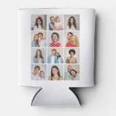 Creëer Uw eigen 12 fotocollage Blikjeskoeler (Voorkant)