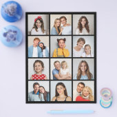 Creëer Uw eigen 12 fotocollage Flyer (Enkel)