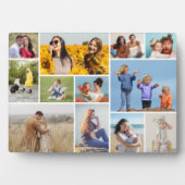 Creëer Uw eigen 12 fotocollage Fotoplaat (voorkant)