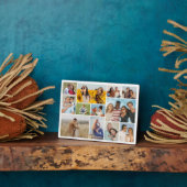 Creëer Uw eigen 12 fotocollage Fotoplaat (Zijkant)