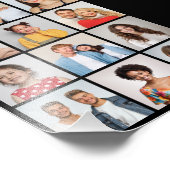 Creëer Uw eigen 12 Fotocollage Fotouitbreiding Foto Afdruk (Hoek)