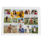 Creëer Uw eigen 12 fotocollage Groot Cadeauzakje (Voorkant)