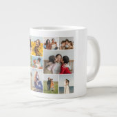 Creëer Uw eigen 12 fotocollage Grote Koffiekop (Voorkant rechts)