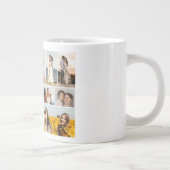Creëer Uw eigen 12 fotocollage Grote Koffiekop (Rechts)