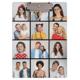 Creëer Uw eigen 12 fotocollage Klembord