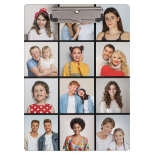 Creëer Uw eigen 12 fotocollage Klembord