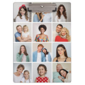 Creëer Uw eigen 12 fotocollage Klembord (Voorkant)
