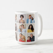 Creëer Uw eigen 12 fotocollage Koffiemok (Voorkant rechts)