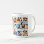 Creëer Uw eigen 12 fotocollage Koffiemok (Voorkant rechts)