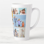Creëer Uw eigen 12 fotocollage Latte Mok (Rechts)