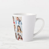 Creëer Uw eigen 12 fotocollage Latte Mok (Rechts)