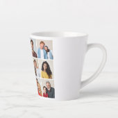 Creëer Uw eigen 12 fotocollage Latte Mok (Rechts)