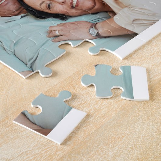 Creëer Uw eigen 12 fotocollage Legpuzzel (Zijkant)