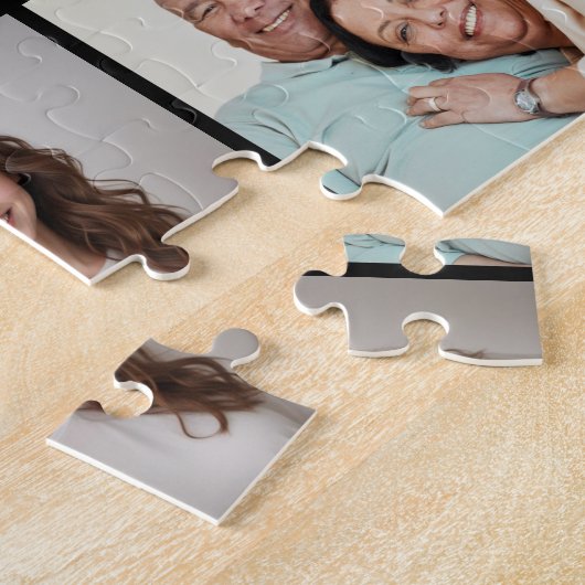 Creëer Uw eigen 12 fotocollage Legpuzzel (Zijkant)