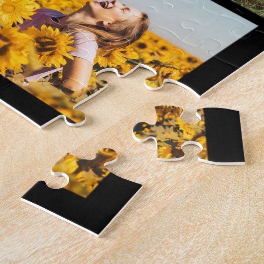 Creëer Uw eigen 12 fotocollage Legpuzzel (Zijkant)