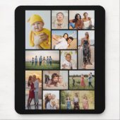 Creëer Uw eigen 12 fotocollage Muismat (Voorkant)