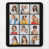 Creëer Uw eigen 12 fotocollage Muismat (Voorkant)