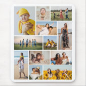 Creëer Uw eigen 12 fotocollage Muismat (Voorkant)