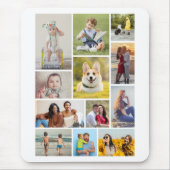 Creëer Uw eigen 12 fotocollage Muismat (Voorkant)