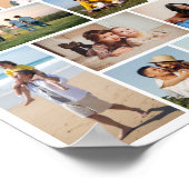 Creëer Uw eigen 12 fotocollage Poster (Hoek)