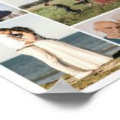 Creëer Uw eigen 12 fotocollage Poster (Hoek)
