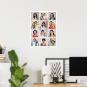 Creëer Uw eigen 12 fotocollage Poster (Thuiskantoor)