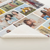 Creëer Uw eigen 12 fotocollage Sherpa Deken (3/4)