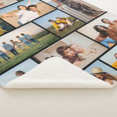 Creëer Uw eigen 12 fotocollage Sherpa Deken (3/4)