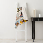 Creëer Uw eigen 12 fotocollage Sherpa Deken (In situ)