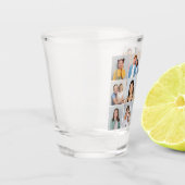 Creëer Uw eigen 12 fotocollage Shot Glas (Links)