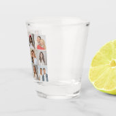 Creëer Uw eigen 12 fotocollage Shot Glas (Rechts)