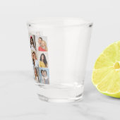 Creëer Uw eigen 12 fotocollage Shot Glas (Rechts)