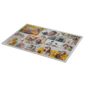 Creëer Uw eigen 12 fotocollage Snijplank (Hoek)