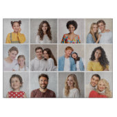 Creëer Uw eigen 12 fotocollage Snijplank (Voorkant)