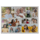 Creëer Uw eigen 12 fotocollage Snijplank (Voorkant)