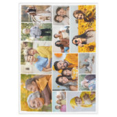 Creëer Uw eigen 12 fotocollage Tafelkleed (Voorkant)
