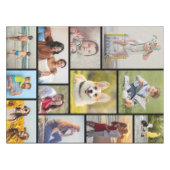 Creëer Uw eigen 12 fotocollage Tafelkleed (Voorkant (Horizontaal))