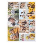 Creëer Uw eigen 12 fotocollage Tafelkleed (Voorkant)