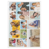 Creëer Uw eigen 12 fotocollage Tafelkleed (Voorkant)