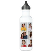 Creëer Uw eigen 12 fotocollage Waterfles (Links)