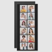 Creëer Uw eigen 12 Fotocollage Wenskaart (Voorkant / Achterkant)