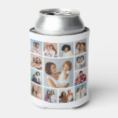 Creëer Uw eigen 13 fotocollage Blikjeskoeler (Blikje Voorkant)